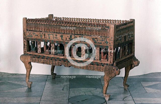 Case, Sacrifices, Egyptian. Artist: Unknown