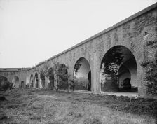 Casements, Fort Pulaski, Savannah, Ga., c1907. Creator: Unknown