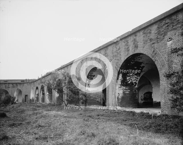 Casements, Fort Pulaski, Savannah, Ga., c1907. Creator: Unknown.