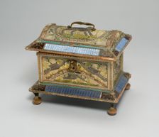 Casket, Nevers, Late 17th century. Creator: Verres de Nevers