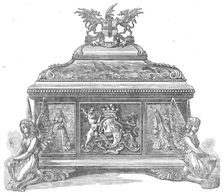 Casket of Address presented to Baroness Burdett-Coutts by the City of London, 1872. Creator: Unknown