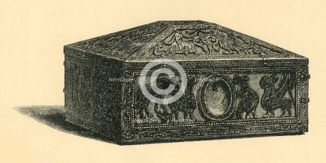 Casket, c1180-1200, (1881). Creator: William Catley.