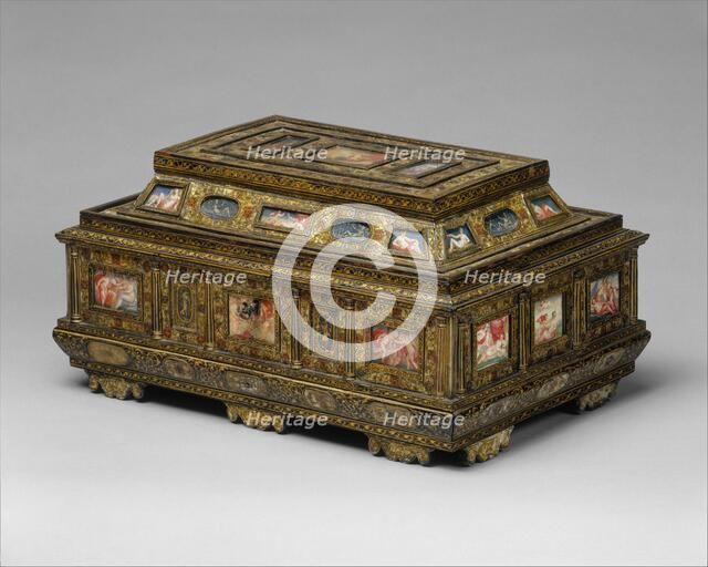 Casket (cofanetto or scrigno), 1575-1600. Creator: Unknown.