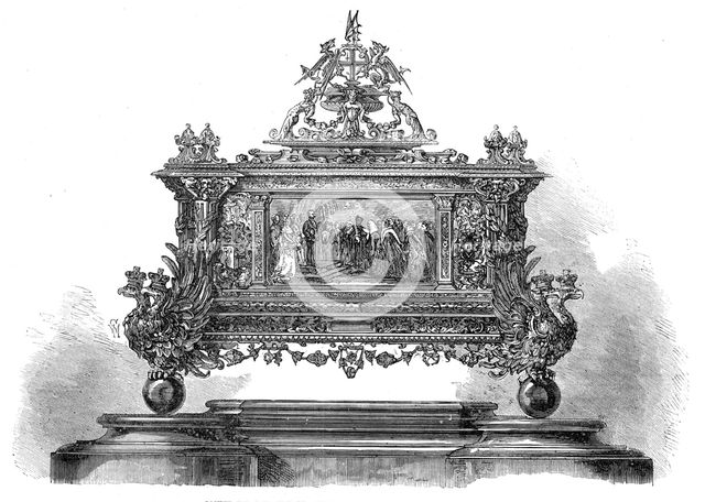 Casket for the City of London Address to the Emperor of Russia, 1874. Creator: Unknown.