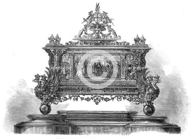 Casket for the City of London Address to the Emperor of Russia, 1874. Creator: Unknown.