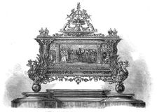 Casket for the City of London Address to the Emperor of Russia, 1874. Creator: Unknown