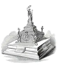 Casket for the Address presented by the Corporation of London to the Prince of Wales, 1876. Creator: Unknown