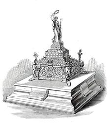 Casket for the Address presented by the Corporation of London to the Prince of Wales, 1876. Creator: Unknown