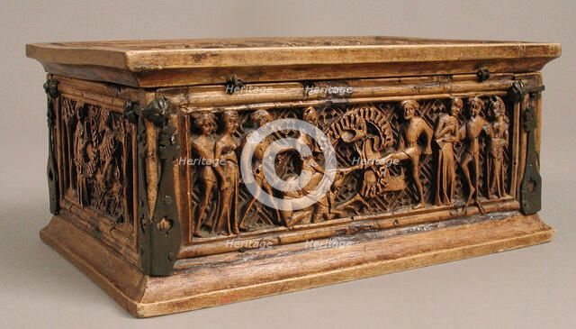 Casket, German, late 14th century. Creator: Unknown.