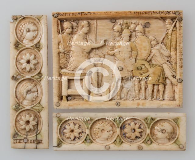 Casket Plaque, Byzantine, 900-1000. Creator: Unknown.