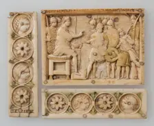 Casket Plaque, Byzantine, 900-1000. Creator: Unknown