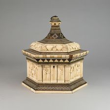 Casket, Venice, c. 1390-c. 1410. Creator: Embriachi Workshop