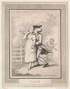 Cash, May 1, 1800., May 1, 1800. Creator: Thomas Rowlandson