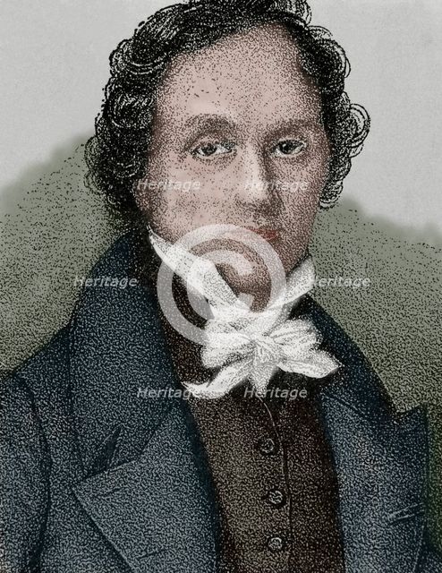 Casimir Delavigne (1793-1843), French poet and dramatist.  Creator: Unknown.