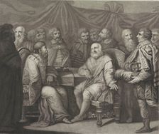 Casimir I the Restorer meeting the emperor Henry III, Late 18th century