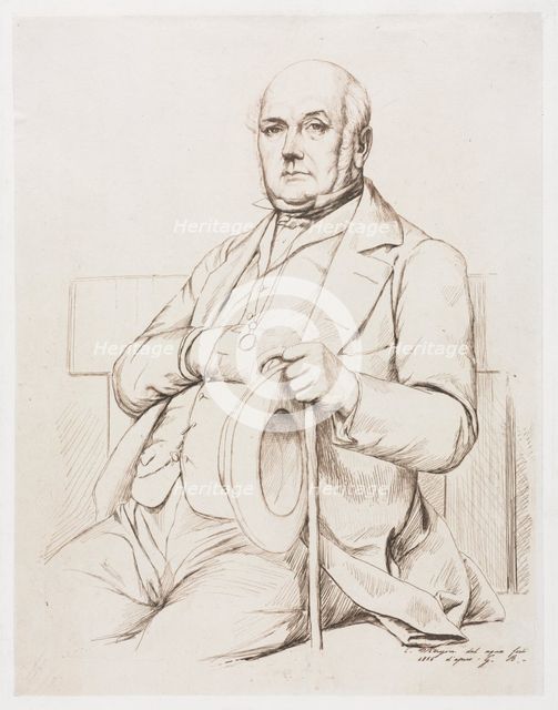 Casimir le Conte, after Boulanger, 1856. Creator: Charles Meryon (French, 1821-1868).