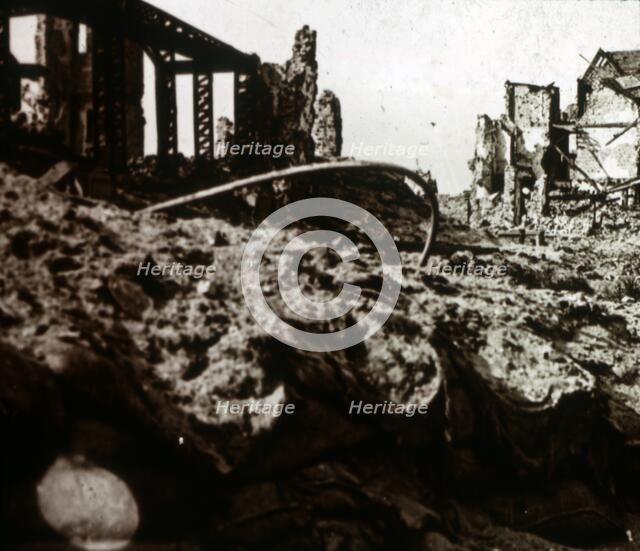 Casino, Nieuwpoort, Flanders, Belgium, c1914-c1918. Artist: Unknown.