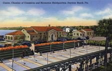 Casino, Chamber of Commerce and Recreation Headquarters, Daytona Beach, Florida, USA, 1940