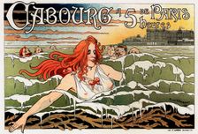 Casino de Cabourg (Poster), 1896. Artist: Privat-Livemont, Henri (1861–1936)