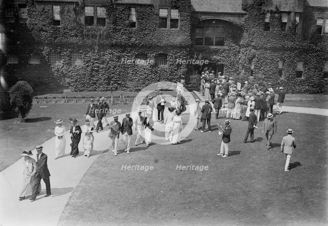 Casino entrance, Newport, between c1910 and c1915. Creator: Bain News Service.