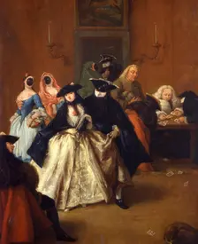 Casino (Il ridotto) in Venice, ca 1757