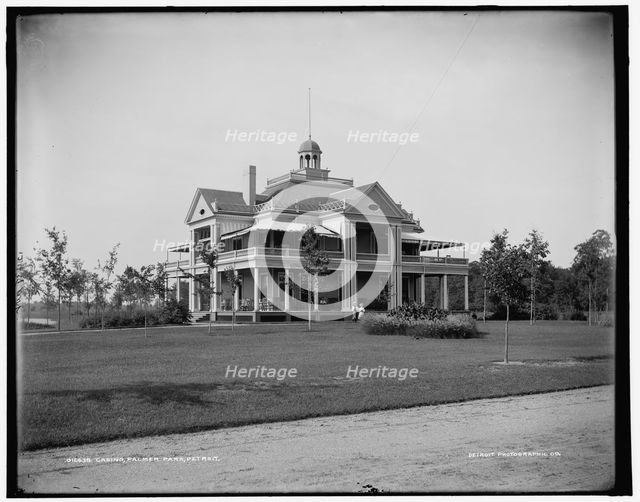 Casino, Palmer Park, Detroit, between 1890 and 1901. Creator: Unknown.
