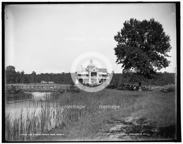 Casino, Palmer Park, Detroit, between 1890 and 1901. Creator: Unknown.