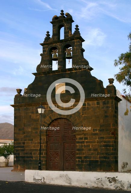Casilla del Angel Church, Fuerteventura, Canary Islands. Creator: Peter Thompson.