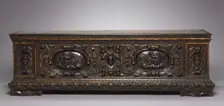 Cassone, mid-1500s. Creator: Unknown