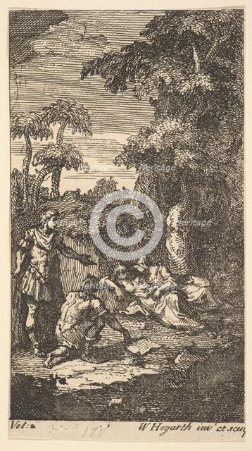 Cassandra, Frontispiece, Vol. 2:, 1725. Creator: William Hogarth.