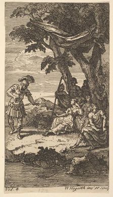 Cassandra, Frontispiece, Vol. 4, 1725. Creator: William Hogarth