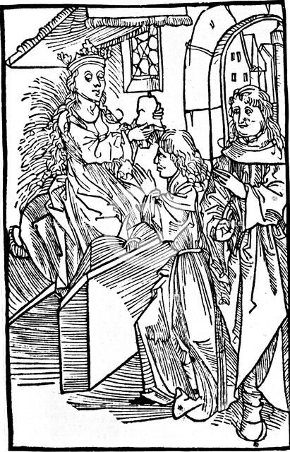 Cassandra, legendary Trojan prophetess, 16th century. Artist: Unknown