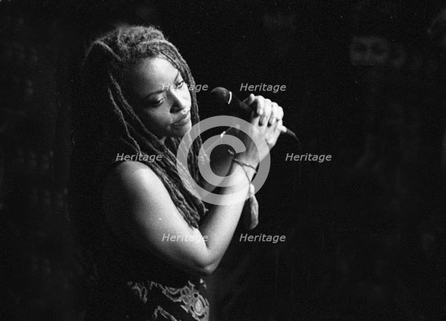 Cassandra Wilson, Jazz Café, Camden Town, London, April 1994. Creator: Brian O'Connor.