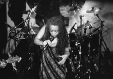 Cassandra Wilson, Jazz Café, Camden Town, London, April 1994. Creator: Brian O'Connor
