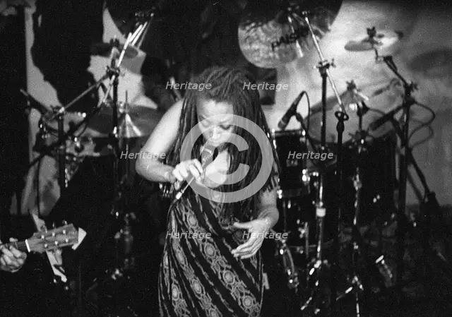 Cassandra Wilson, Jazz Café, Camden Town, London, April 1994. Creator: Brian O'Connor.