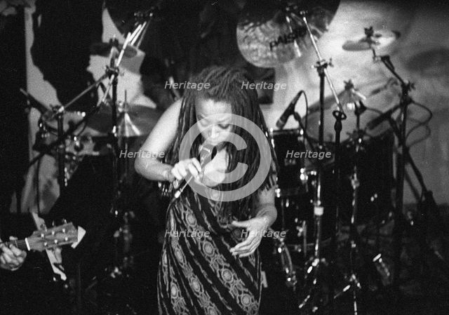 Cassandra Wilson, Jazz Café, Camden Town, London, April 1994. Creator: Brian O'Connor.