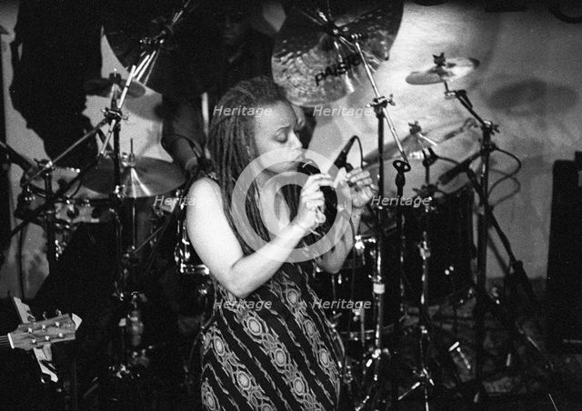 Cassandra Wilson, Jazz Café, Camden Town, London, April 1994. Creator: Brian O'Connor.