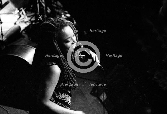 Cassandra Wilson, Jazz Café, Camden Town, London, April 1994. Creator: Brian O'Connor.