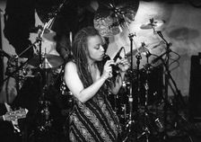 Cassandra Wilson, Jazz Café, Camden Town, London, April 1994. Creator: Brian O'Connor