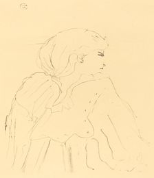 Cassive, 1896. Creator: Henri de Toulouse-Lautrec