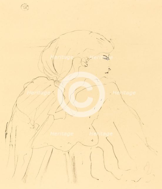 Cassive, 1896. Creator: Henri de Toulouse-Lautrec.