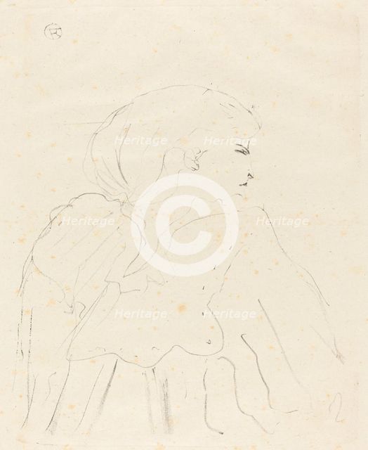 Cassive, 1896. Creator: Henri de Toulouse-Lautrec.