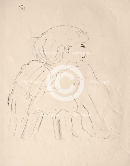 Cassive. Creator: Henri de Toulouse-Lautrec (French, 1864-1901).