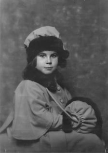 Cassidy, Barbara, Miss, portrait photograph, 1917 Nov. 8. Creator: Arnold Genthe