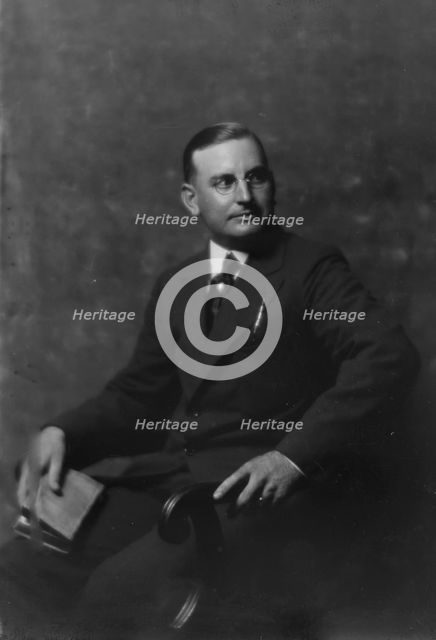 Cassidy, John H., Mr., portrait photograph, 1917 July. Creator: Arnold Genthe.