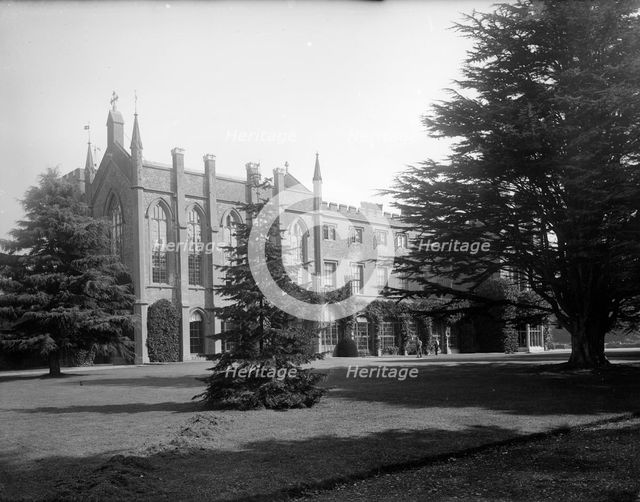 Cassiobury House, Cassiobury Park, Watford, Hertfordshire, 1860-1922. Creator: Unknown.