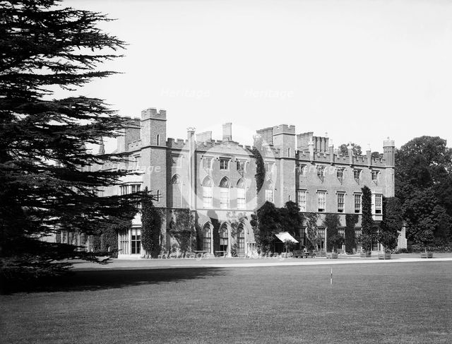 Cassiobury House, Cassiobury Park, Watford, Hertfordshire, 1883. Artist: Henry Taunt.