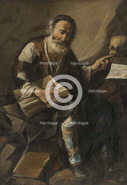Cassiodorus, Early 17th century. Artist: Anonymous  