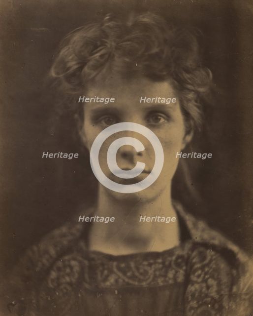 Cassiopeia, 1866. Creator: Julia Margaret Cameron.