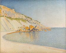 Cassis, Cap Lombard, Opus 196, 1889. Artist: Signac, Paul (1863-1935)